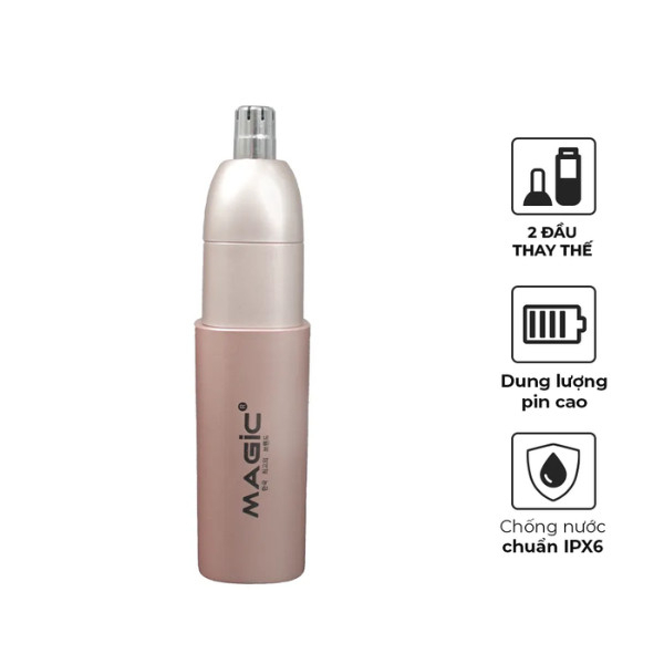 Máy tỉa lông mũi Magic B-50 2W 320mAh – Máy tỉa lông mũi mini lưỡi thép không gỉ