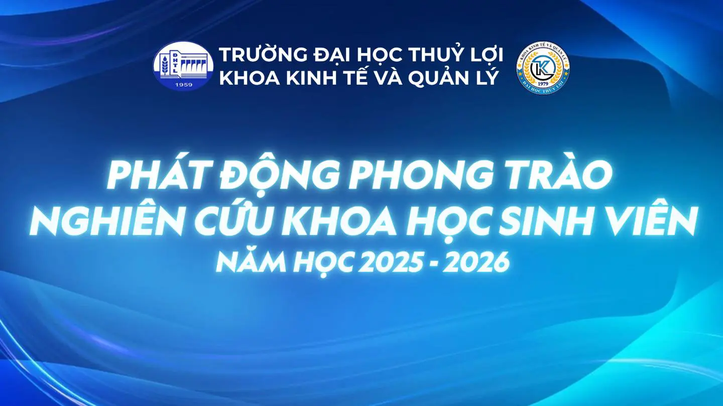PHÁT ĐỘNG PHONG TRÀO NGHIÊN CỨU KHOA HỌC SINH VIÊN 2025-2026