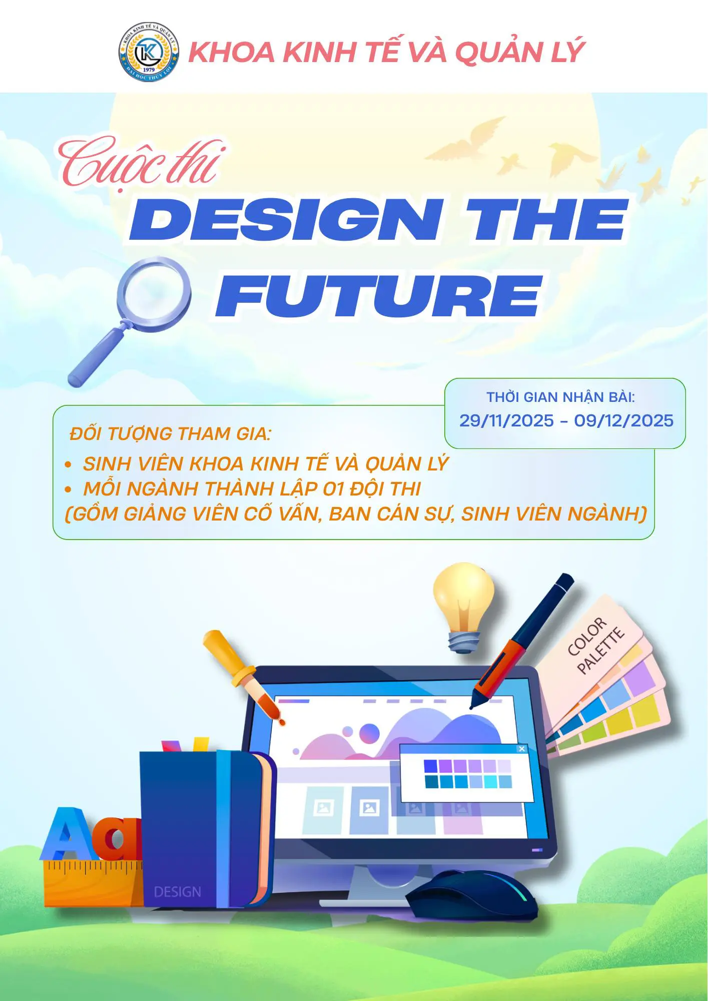 PHÁT ĐỘNG CUỘC THI THIẾT KẾ POSTER – “DESIGN THE FUTURE”
