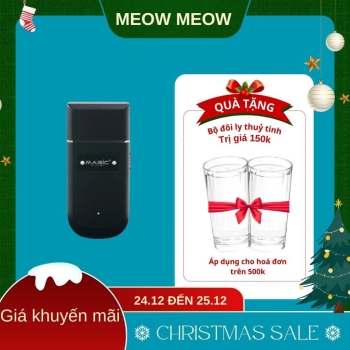 Máy Cạo Râu Magic B-61 3W, Hàng Chính Hãng, Thiết Kế Lưỡi Đơn, Sạc Type C, Kèm Cọ Vệ Sinh - JoyMall